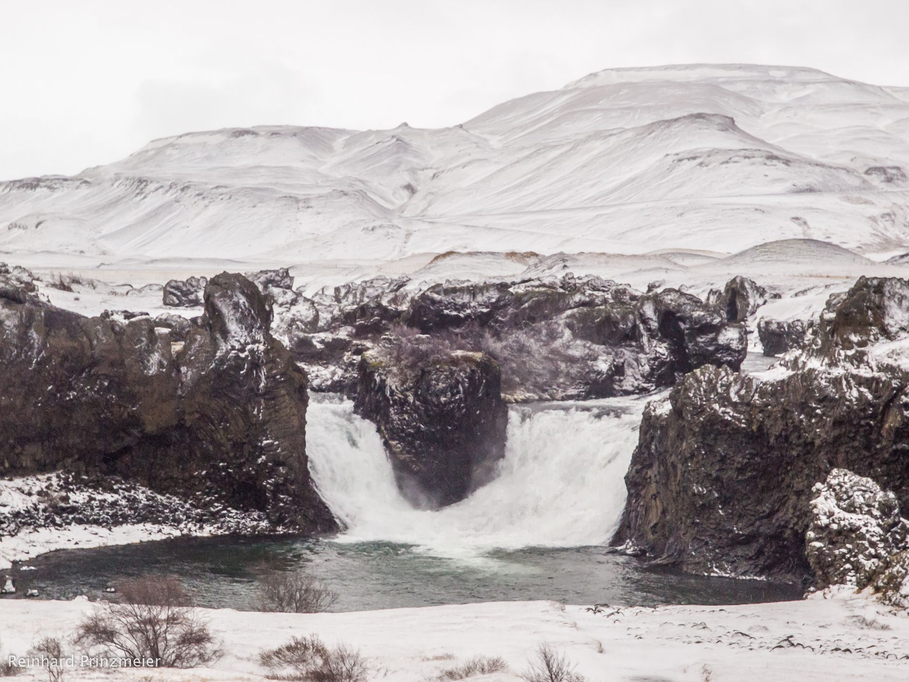 Hjálparfoss, Iceland