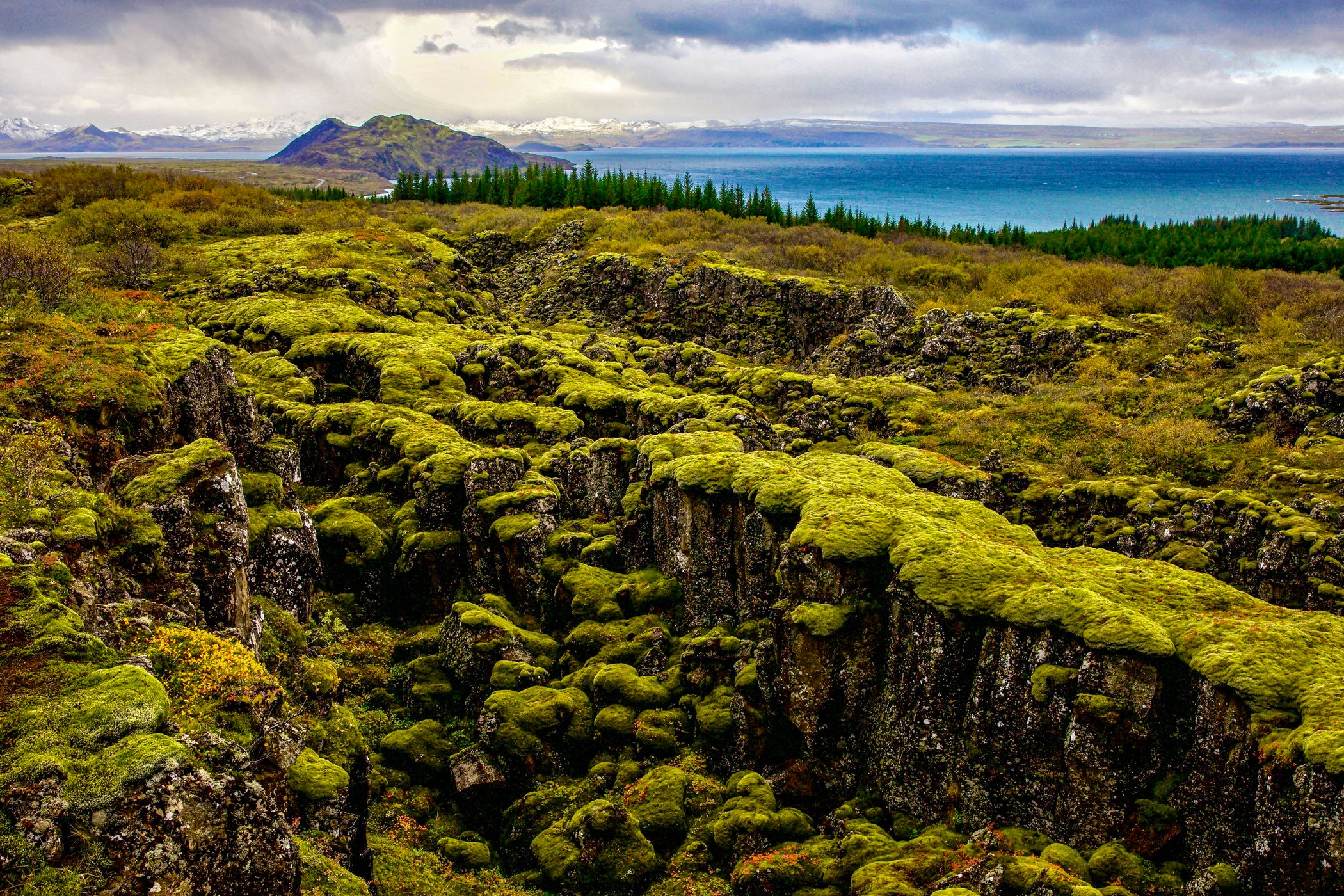 Hrafnagjá Observation Deck, Iceland