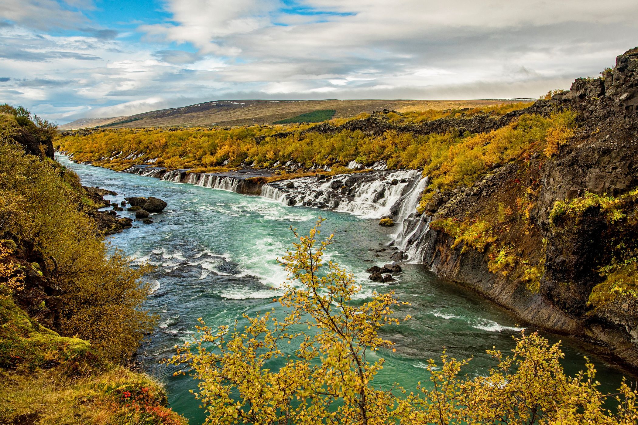 Hraunfossar, Iceland, Iceland