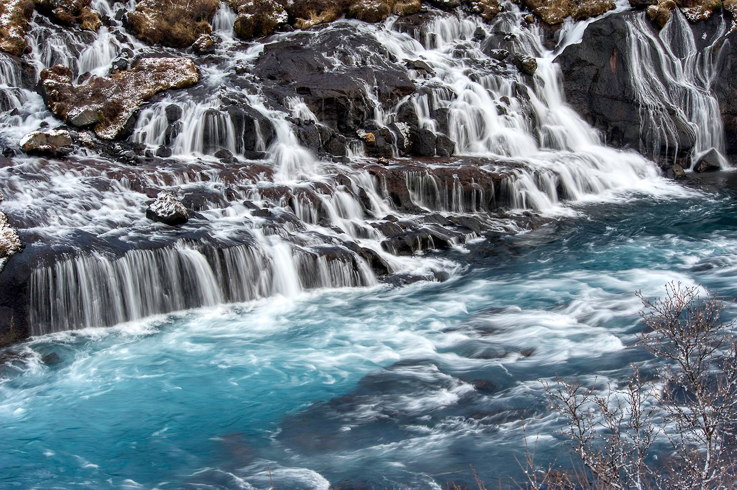 Hraunfossar, Iceland, Iceland