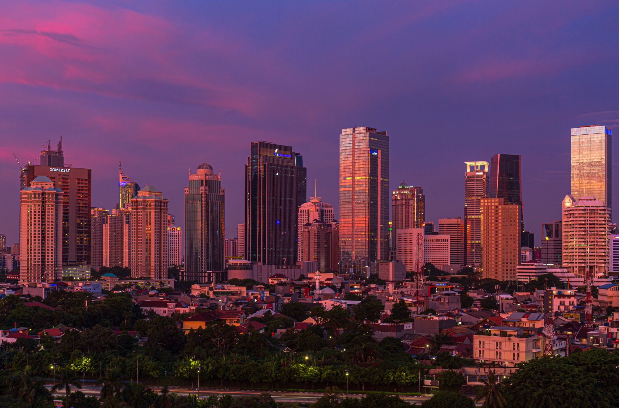 Jakarta Thunderstorm, Indonesia