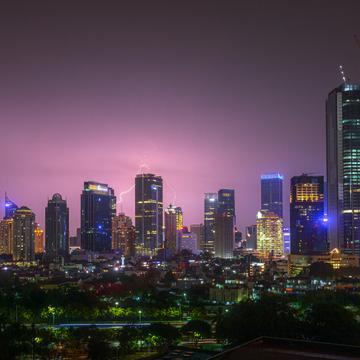 Jakarta Thunderstorm, Indonesia