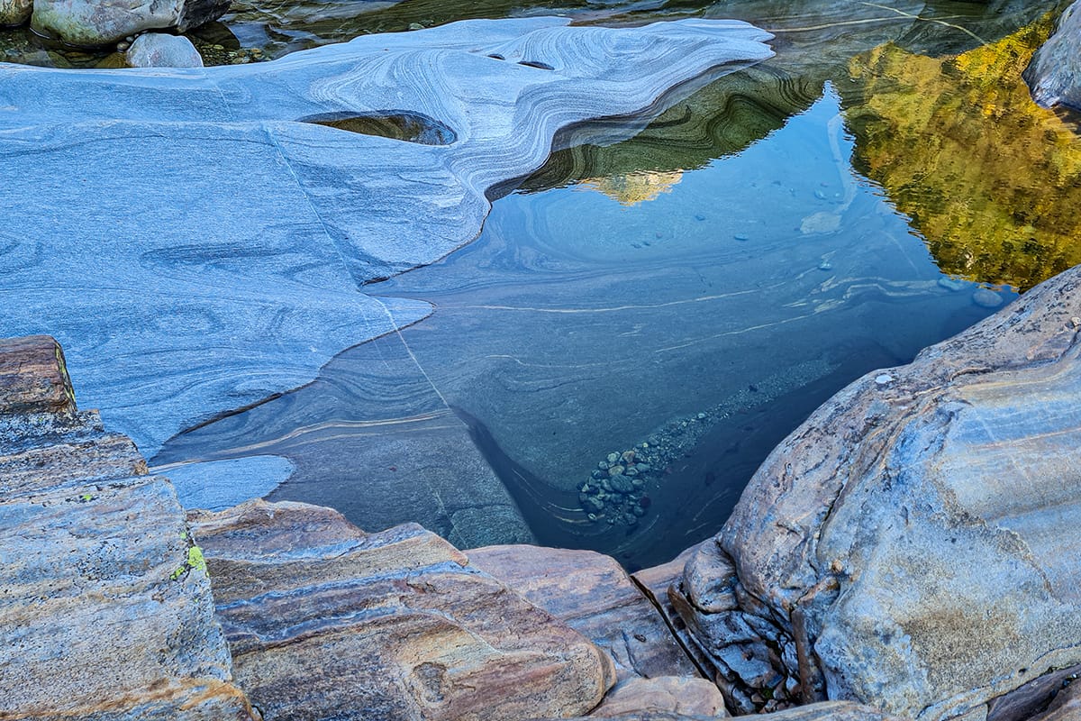 Verzasca River, Valle Verzasca, Switzerland