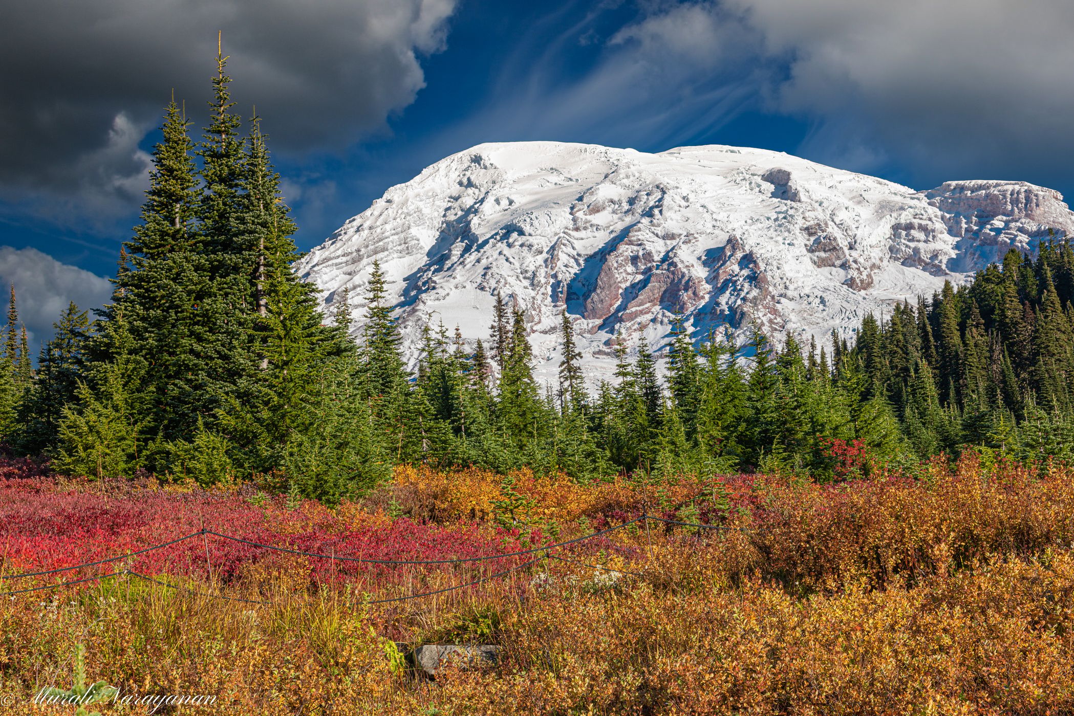 Mt. Rainier from behind the Visitor Center @ Paradise, USA
