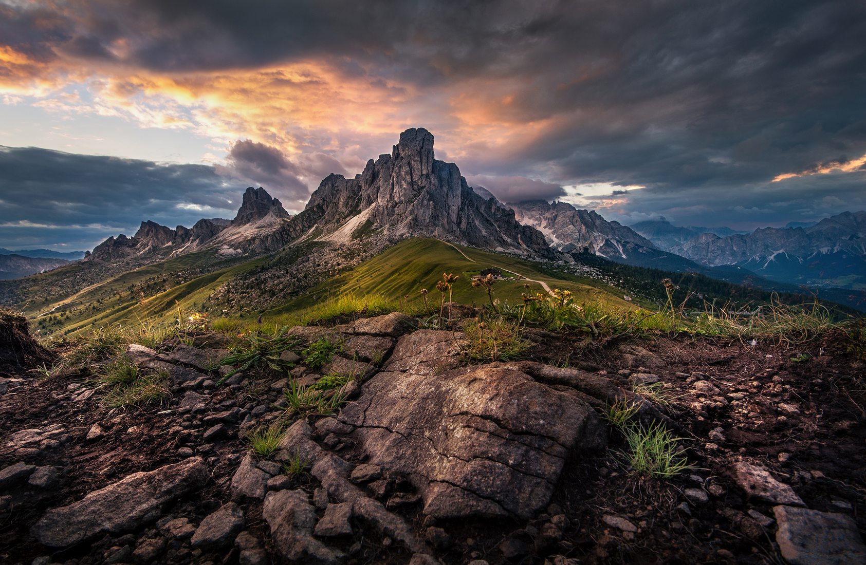 Panorama Point Passo Giau, Italy