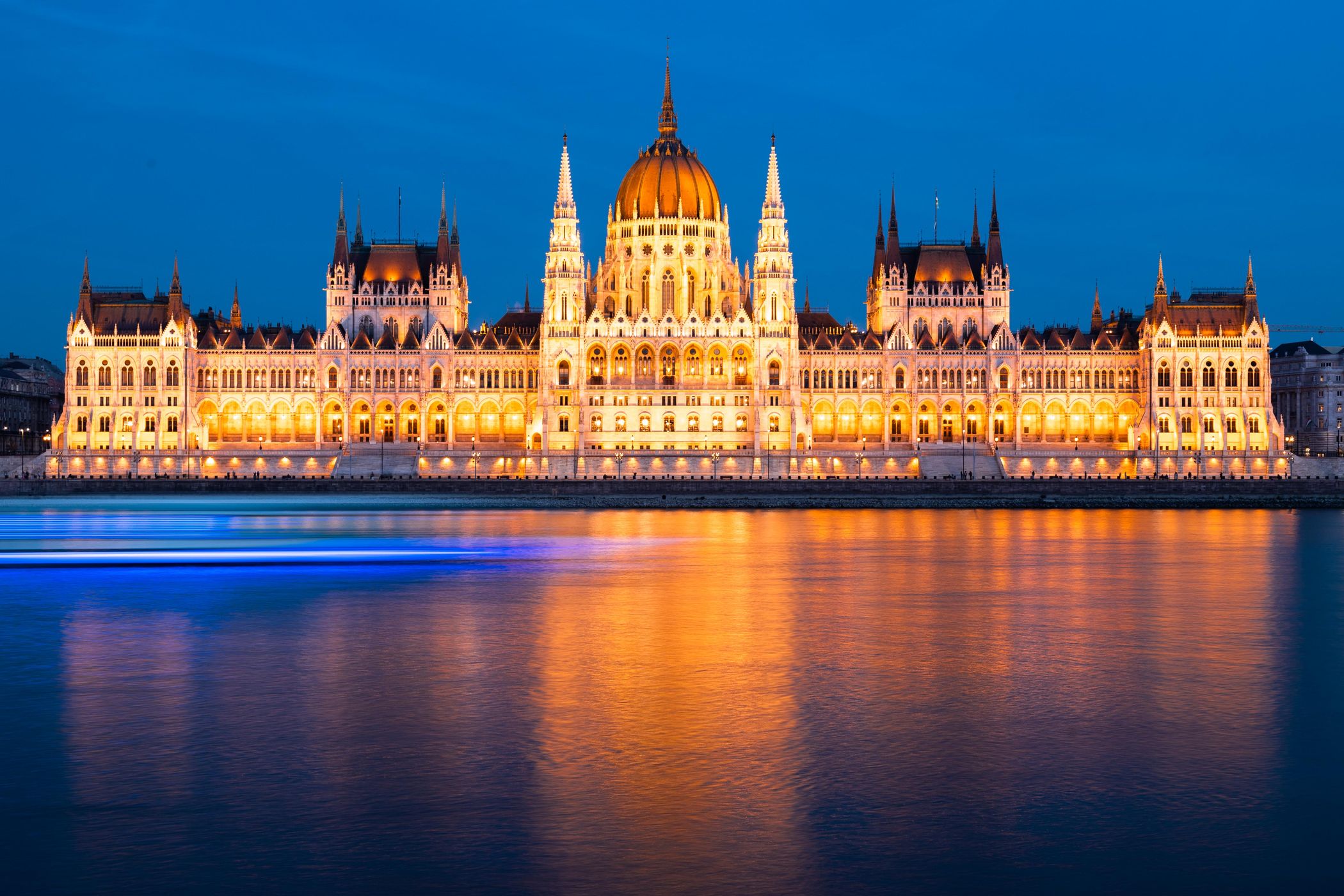 Hungarian Parliament, Budapest, Hungary