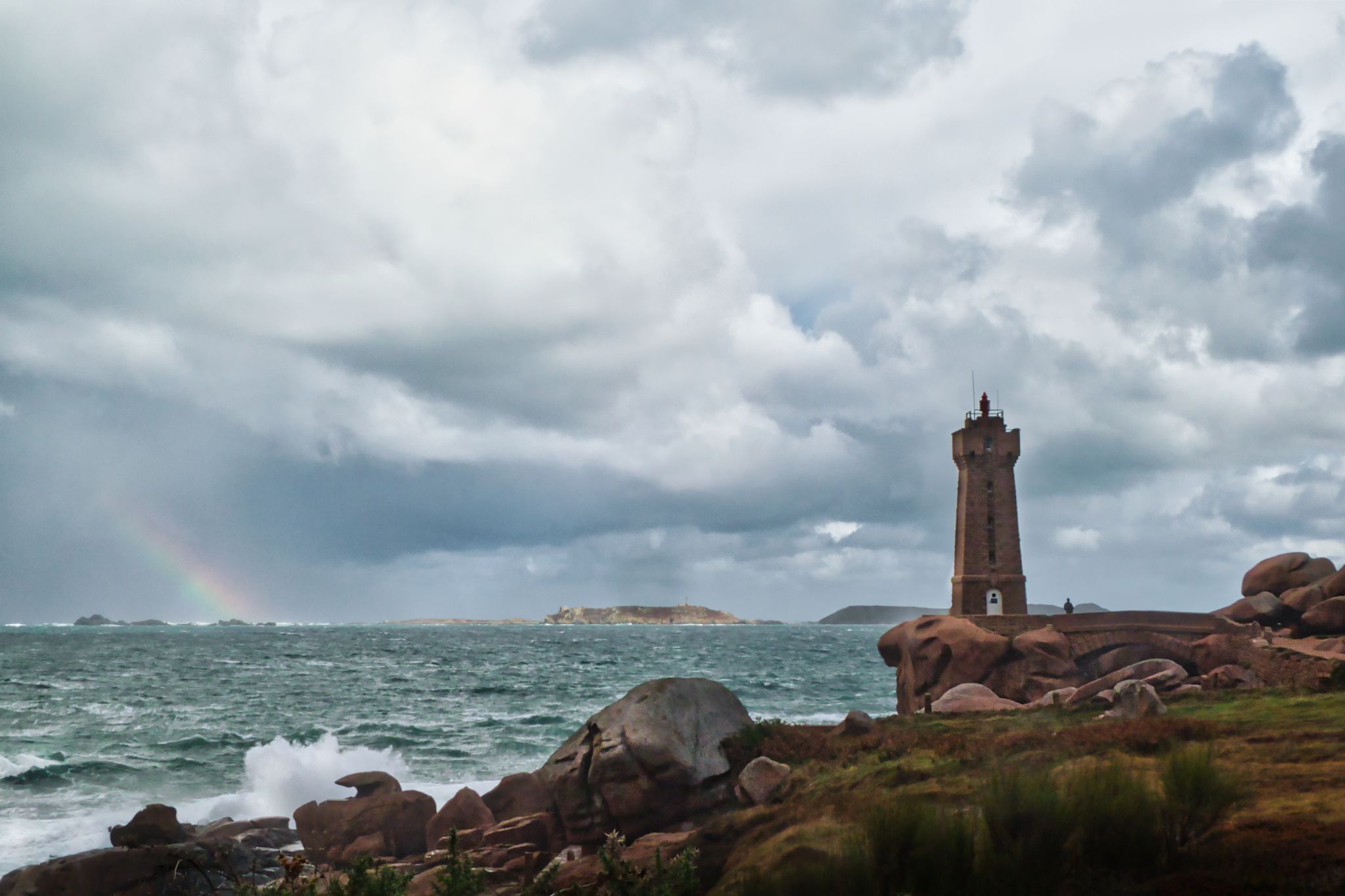 ploumanach light, France