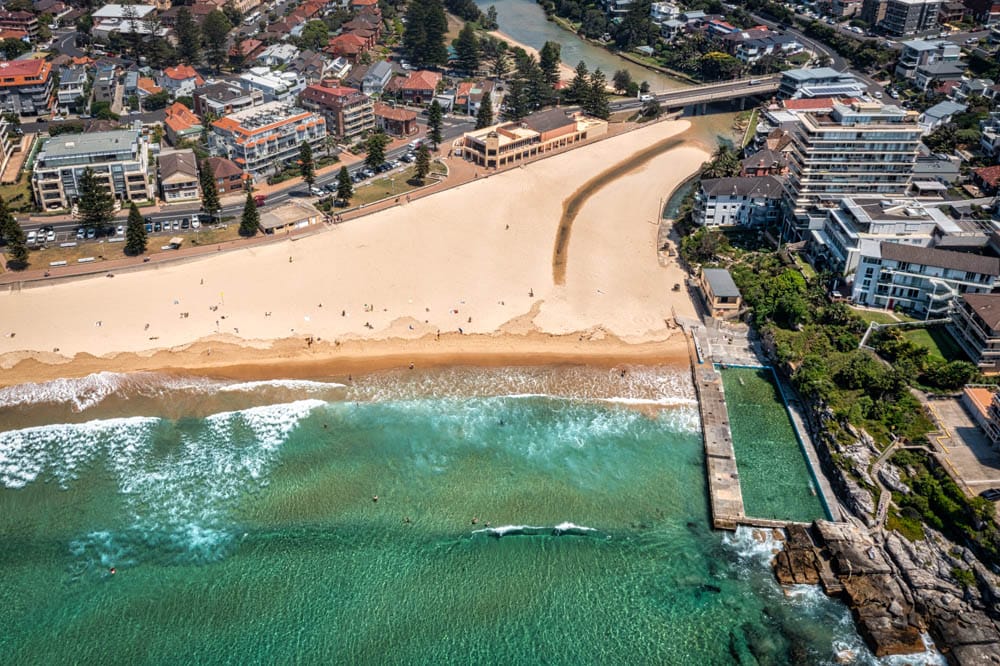 Queenscliff Beach & Ocean pool, Australia