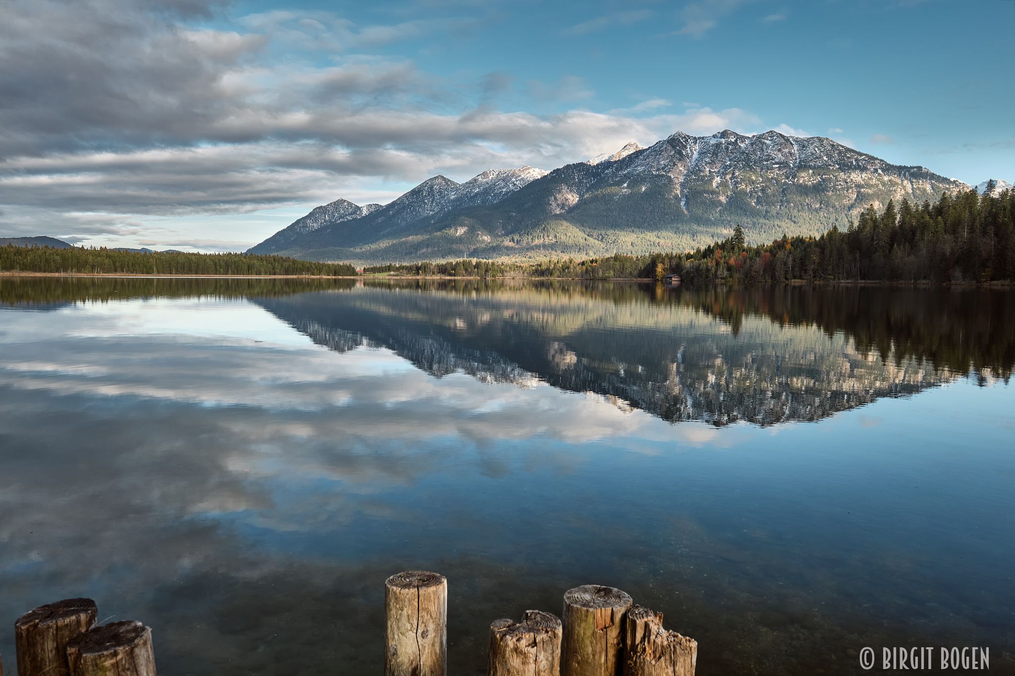 Reflektions at Barmsee, Germany