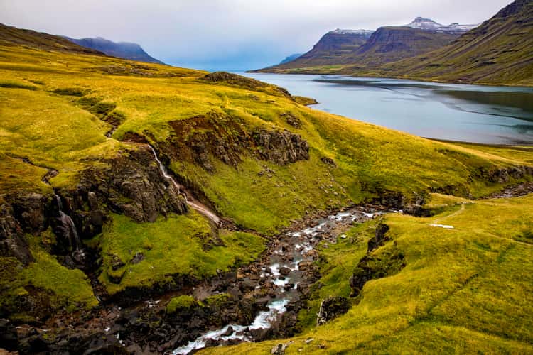 Seyoisfjorour Fjord