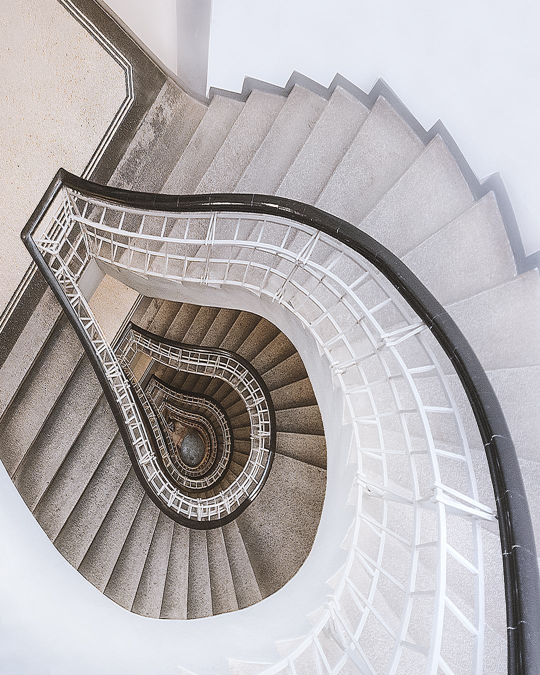 Light bulb staircase, Prague, Czech Republic