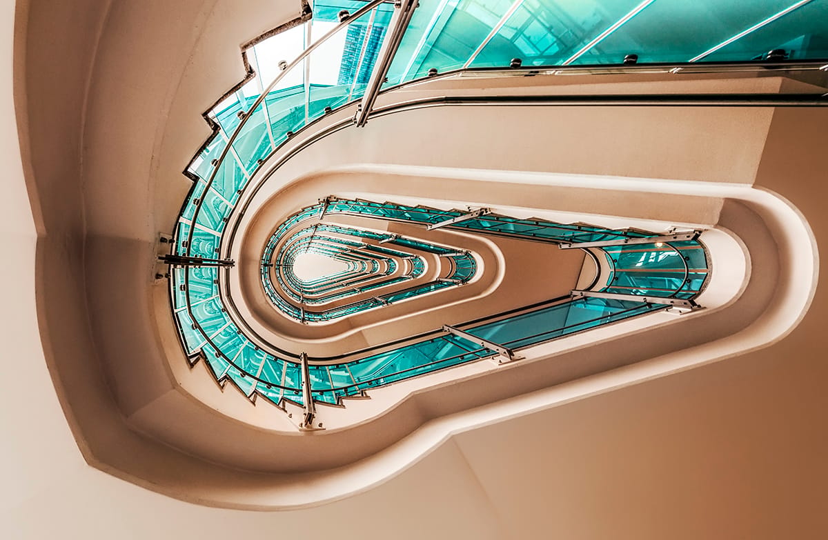 Stairs Steigenberger Hotel, Hamburg, Germany