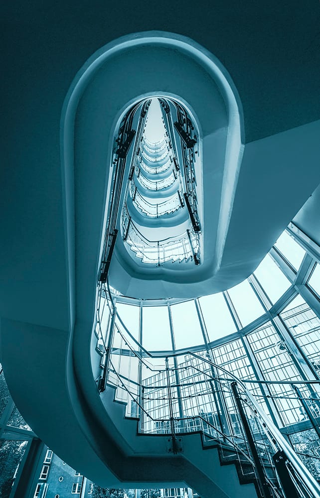 Stairs Steigenberger Hotel, Hamburg, Germany