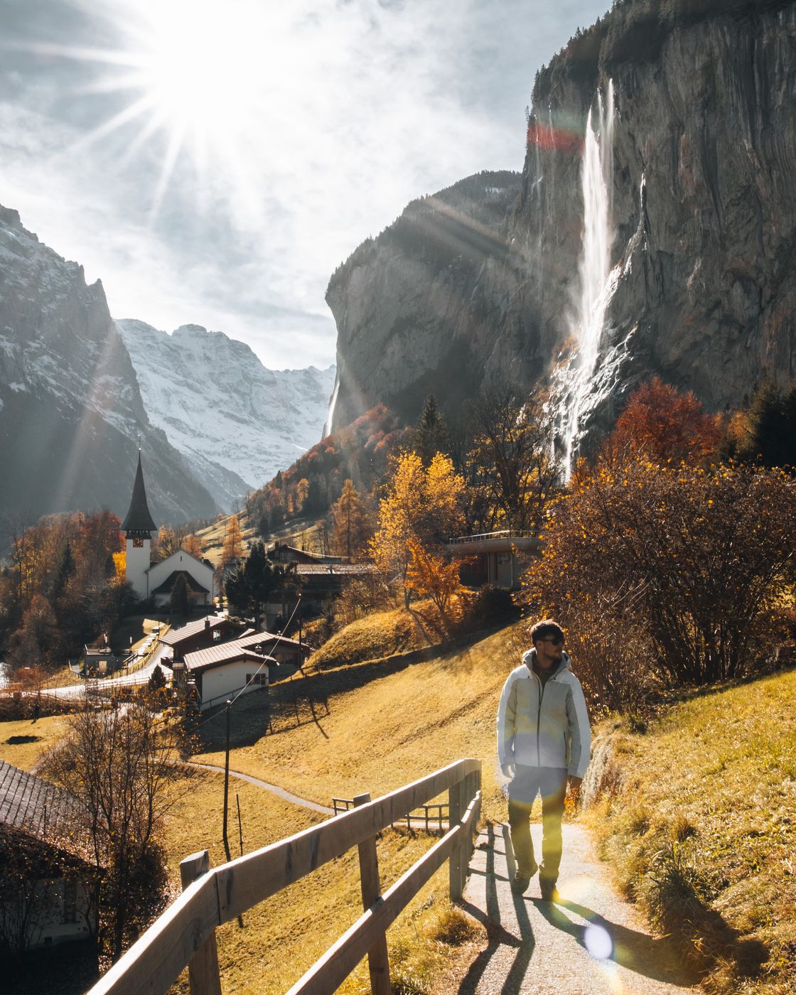 Lauterbrunnen from Fuhren View Point, Switzerland