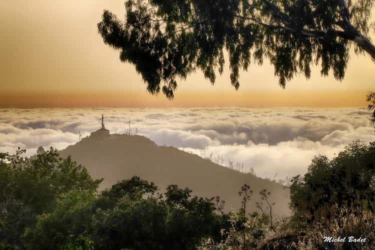 Sunrise over Cruz de Tajeda (Gran Canaria)