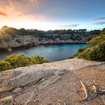 Sunsest at Cala Pi, Spain