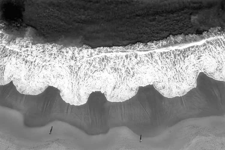 The Basin drone Mona Vale, Northern Beaches Sydney