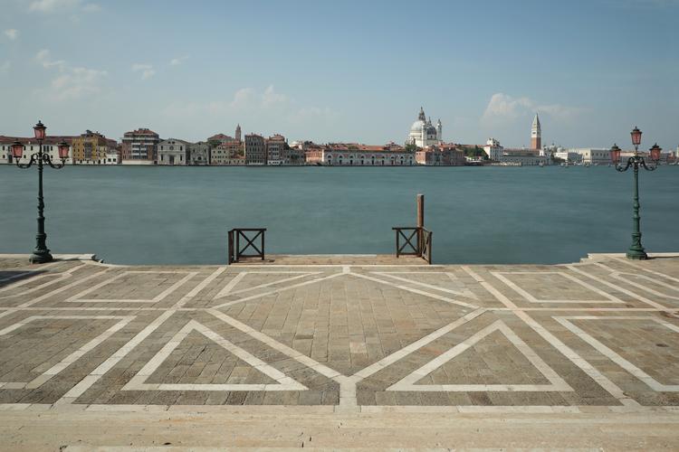 Venice view from Il Redentore over the skyline