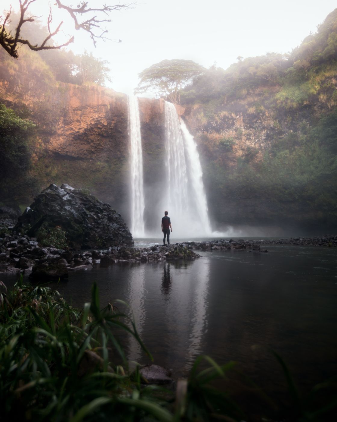 Wailua Falls (Base), USA