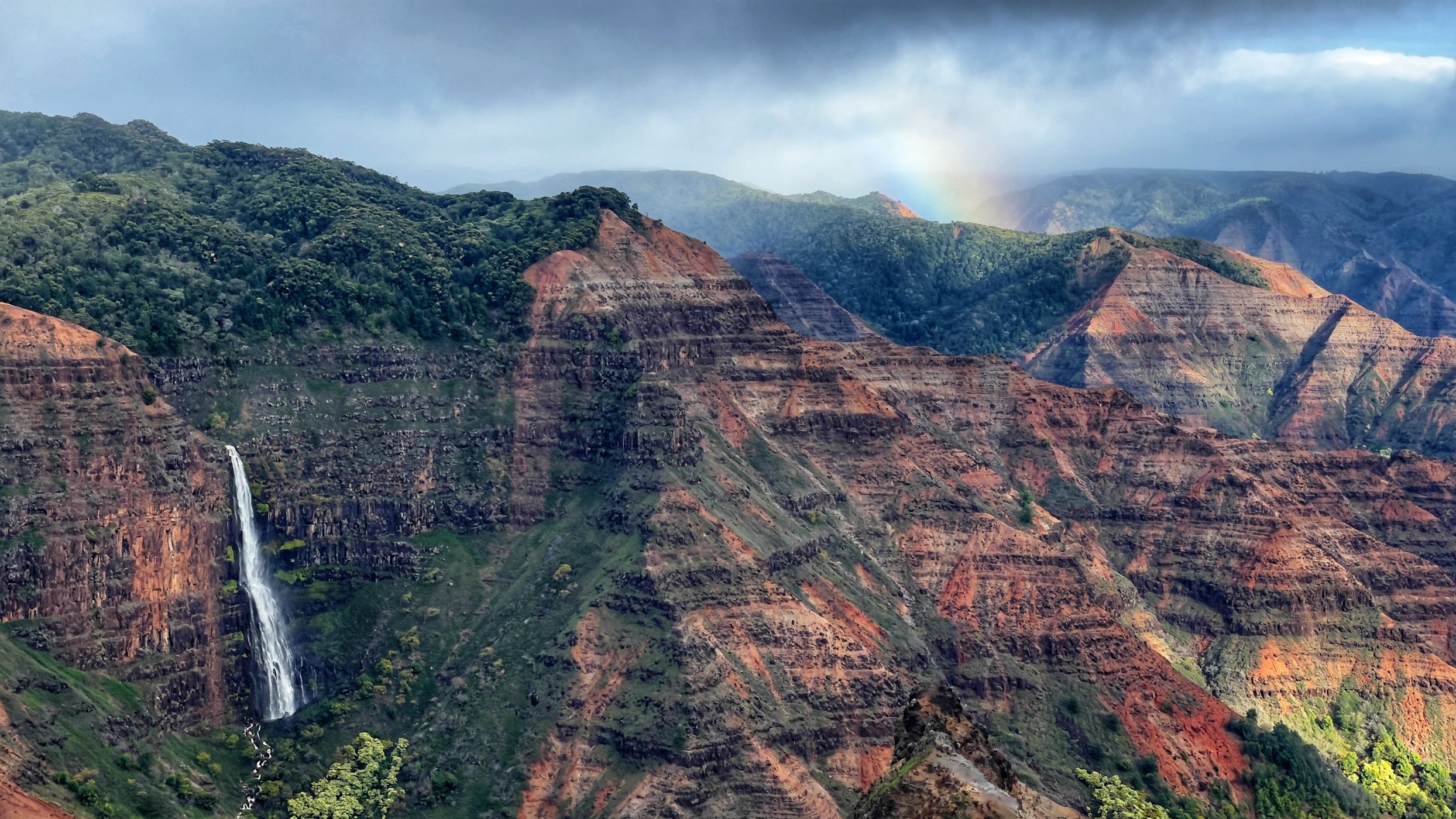 Waipo'o Falls Lookout, USA