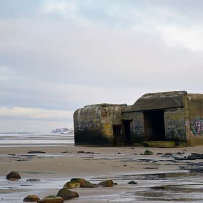 WW2 bunker at Løkken, Denmark