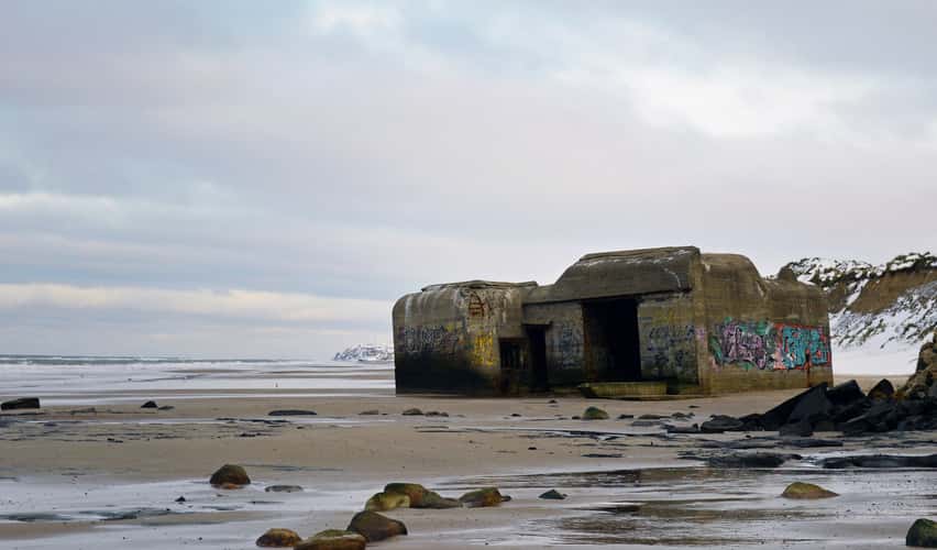 WW2 bunker at Løkken