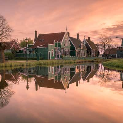 Zaanse Schans - view from the cheese farm, Netherlands