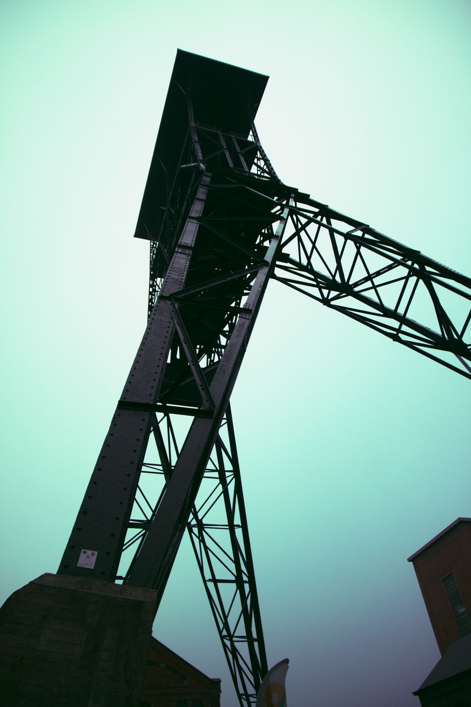 View over Be-MINE mining site, Belgium