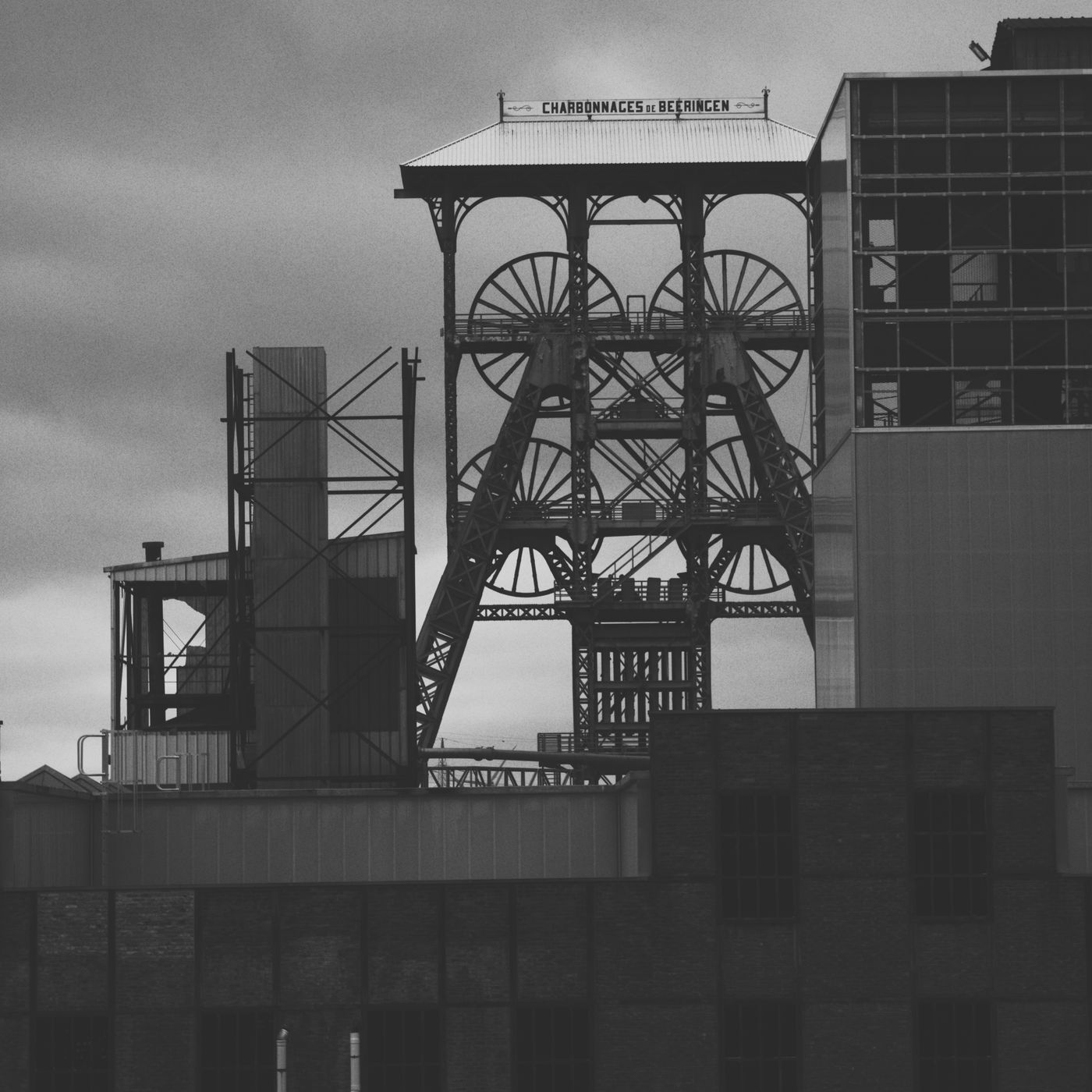 View over Be-MINE mining site, Belgium