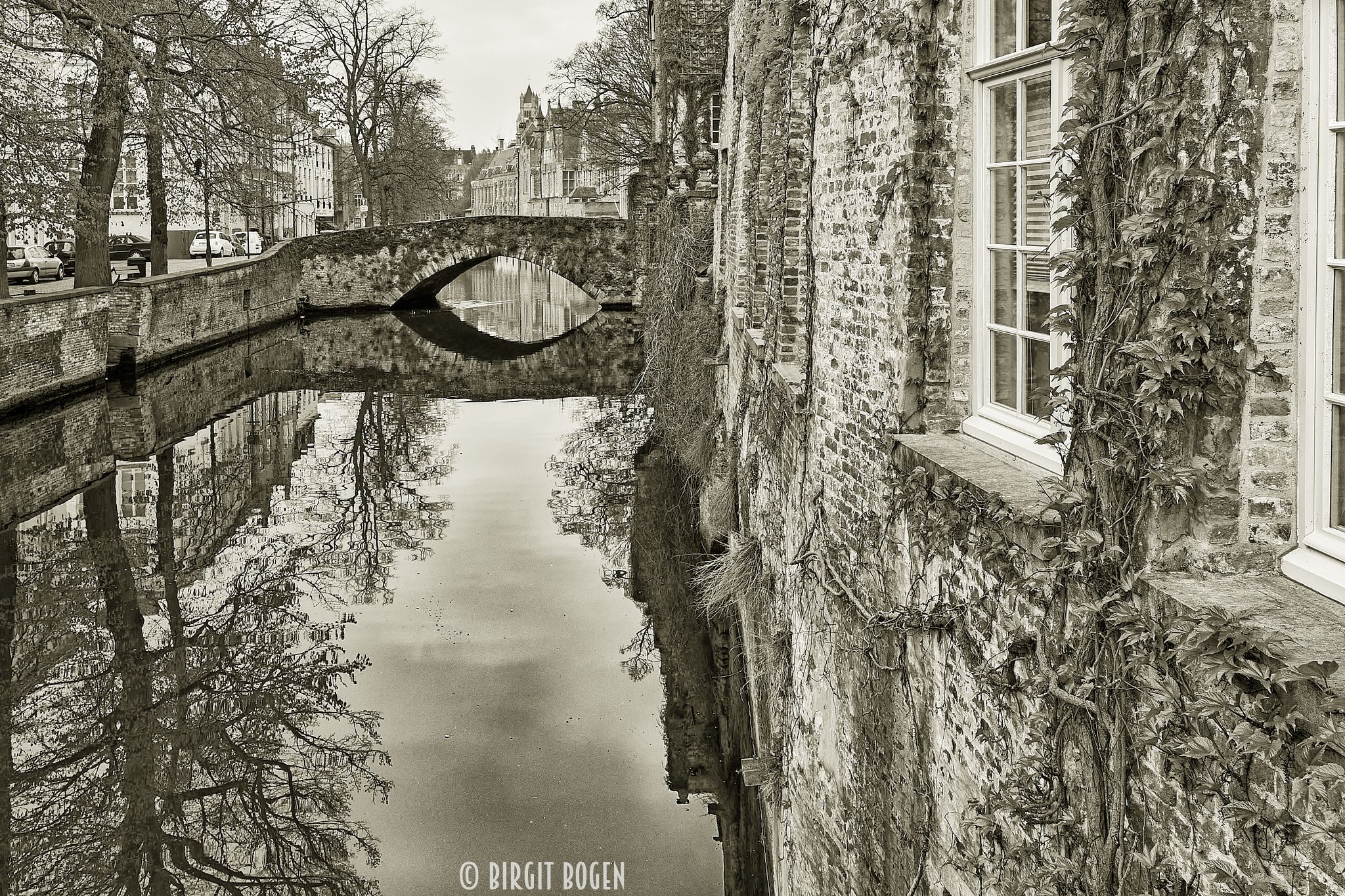 Canal Bridge, Bruges, Belgium