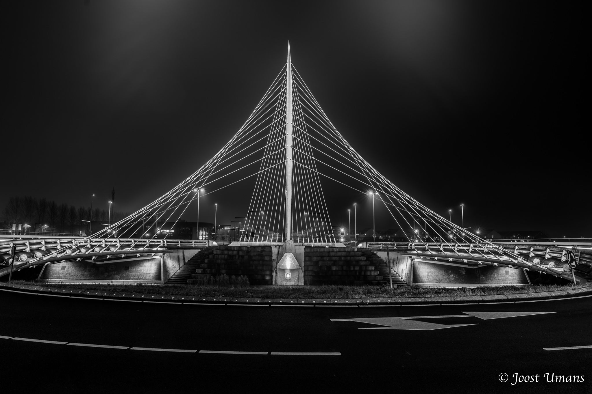Calatrava bridge de Luit, Netherlands