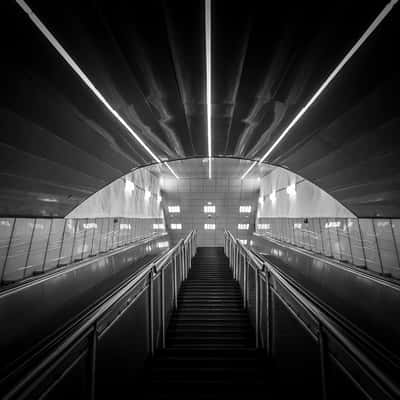 Garibaldi metro stop Napoli, Italy