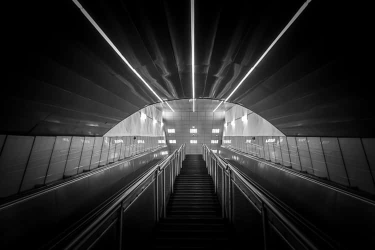 Garibaldi metro stop Napoli
