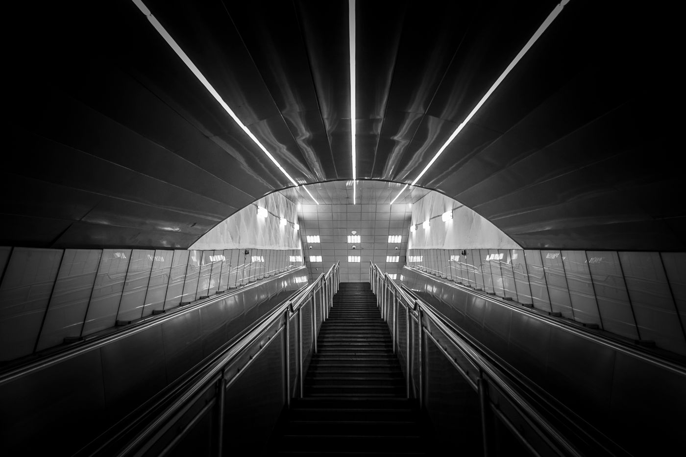 Garibaldi metro stop Napoli, Italy