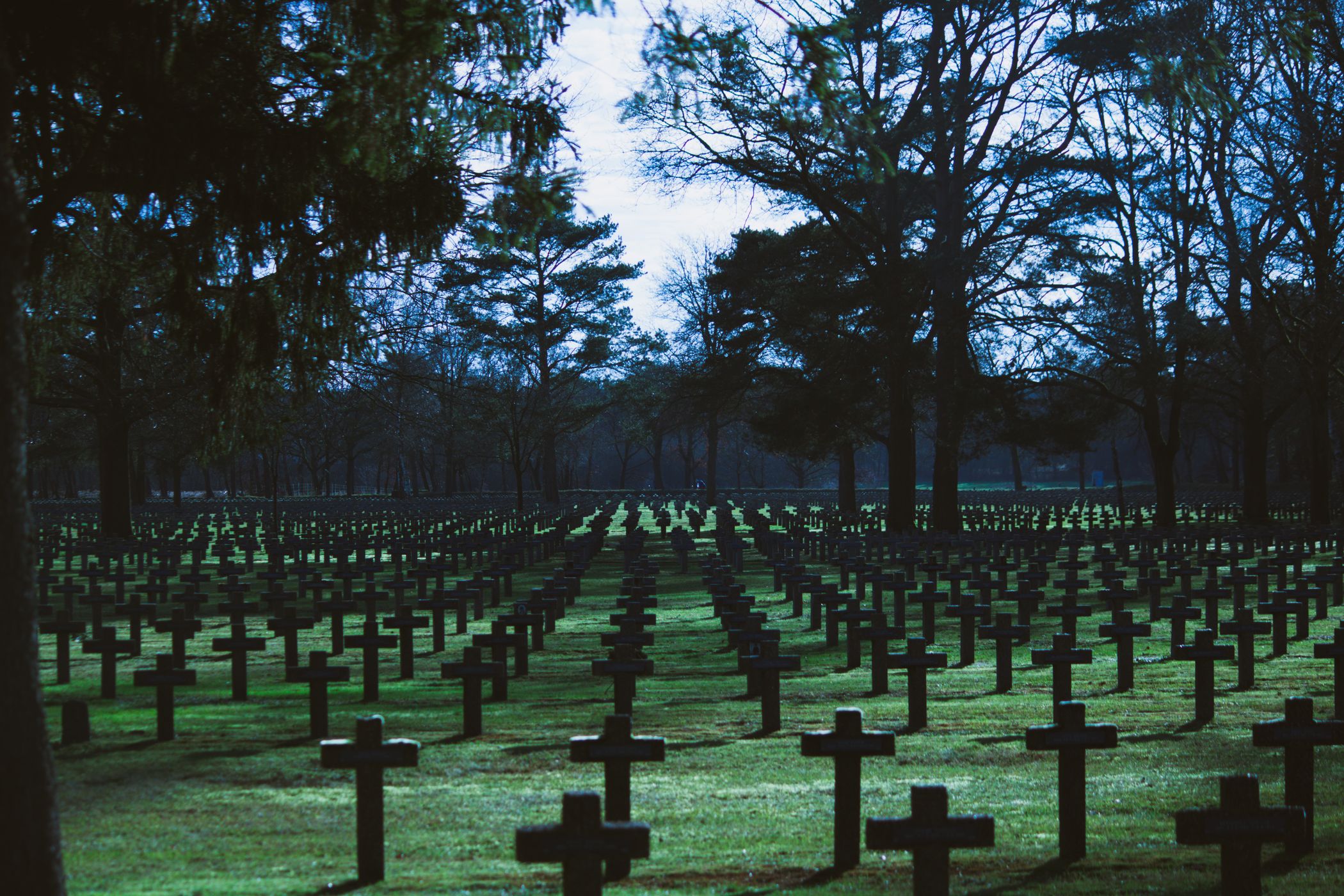 German war cemetery Lommel, Belgium