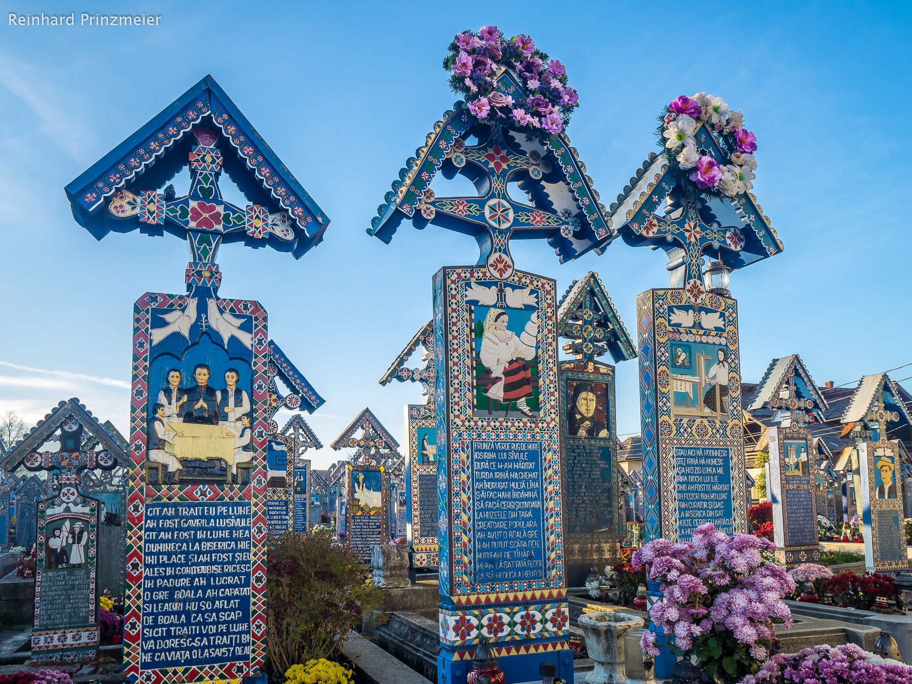 Happy graveyard, Romania