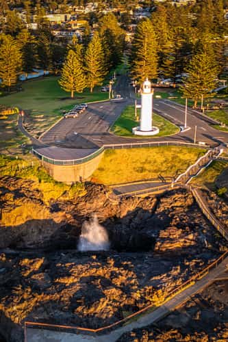Lighthouse & Blowhole Kiama, South Coast, NSW