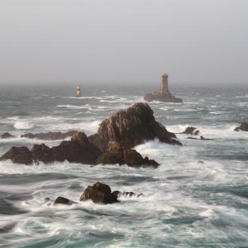 Lighthouse 'La Vieille' at the Pointe du Raz, Brittany, France