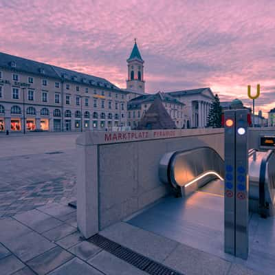 Marktplatz, Karlsruhe, Germany