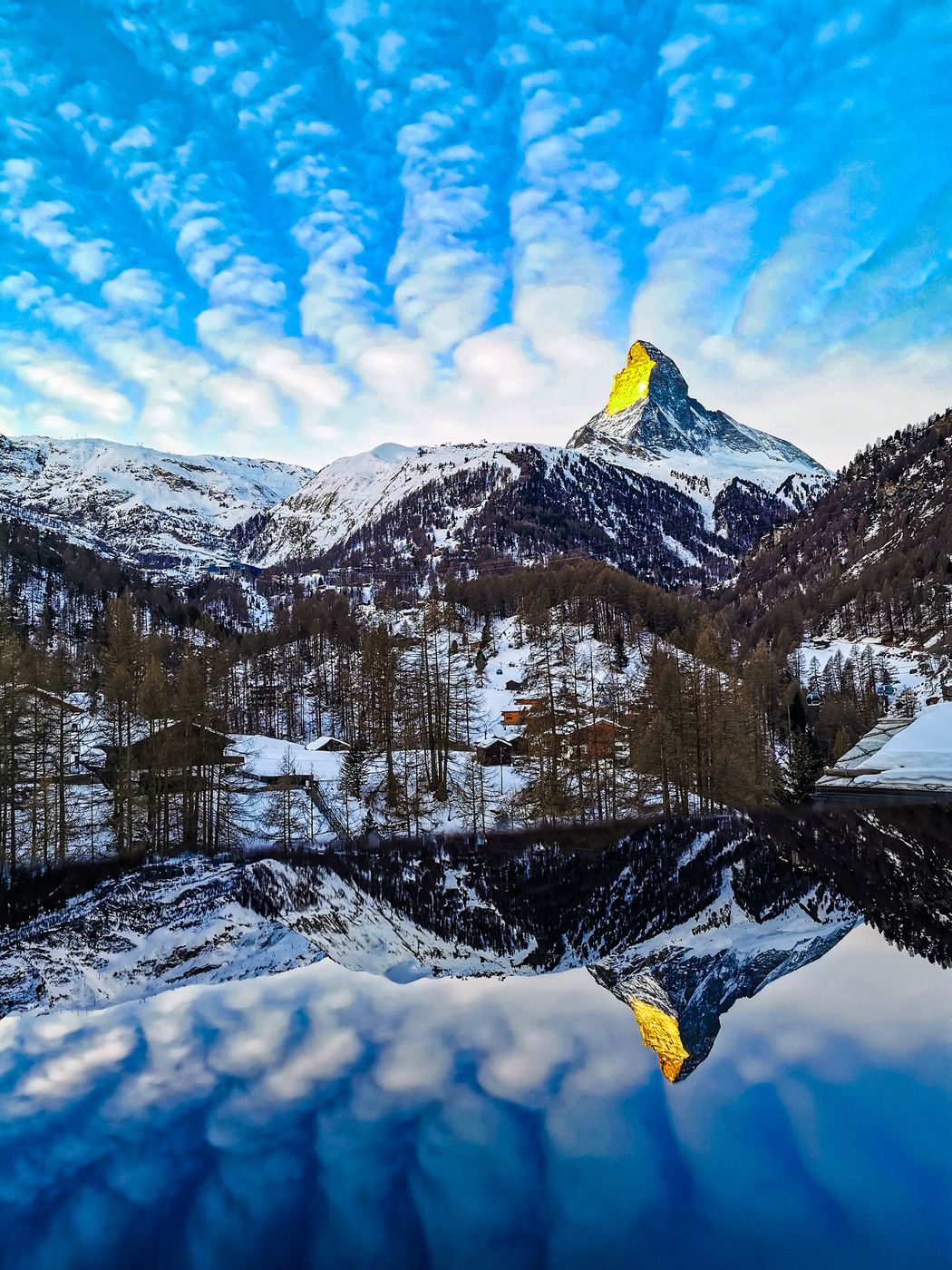 Matterhorn from Zermatt, Switzerland