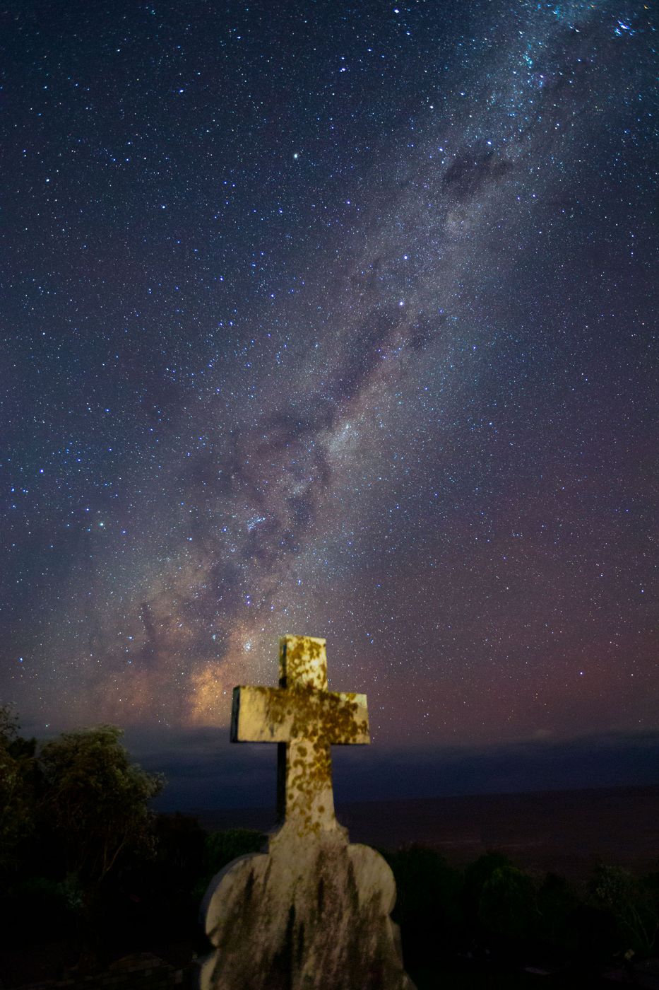 Milky Way, Cemetery, Gerringong, South Coast, NSW, Australia