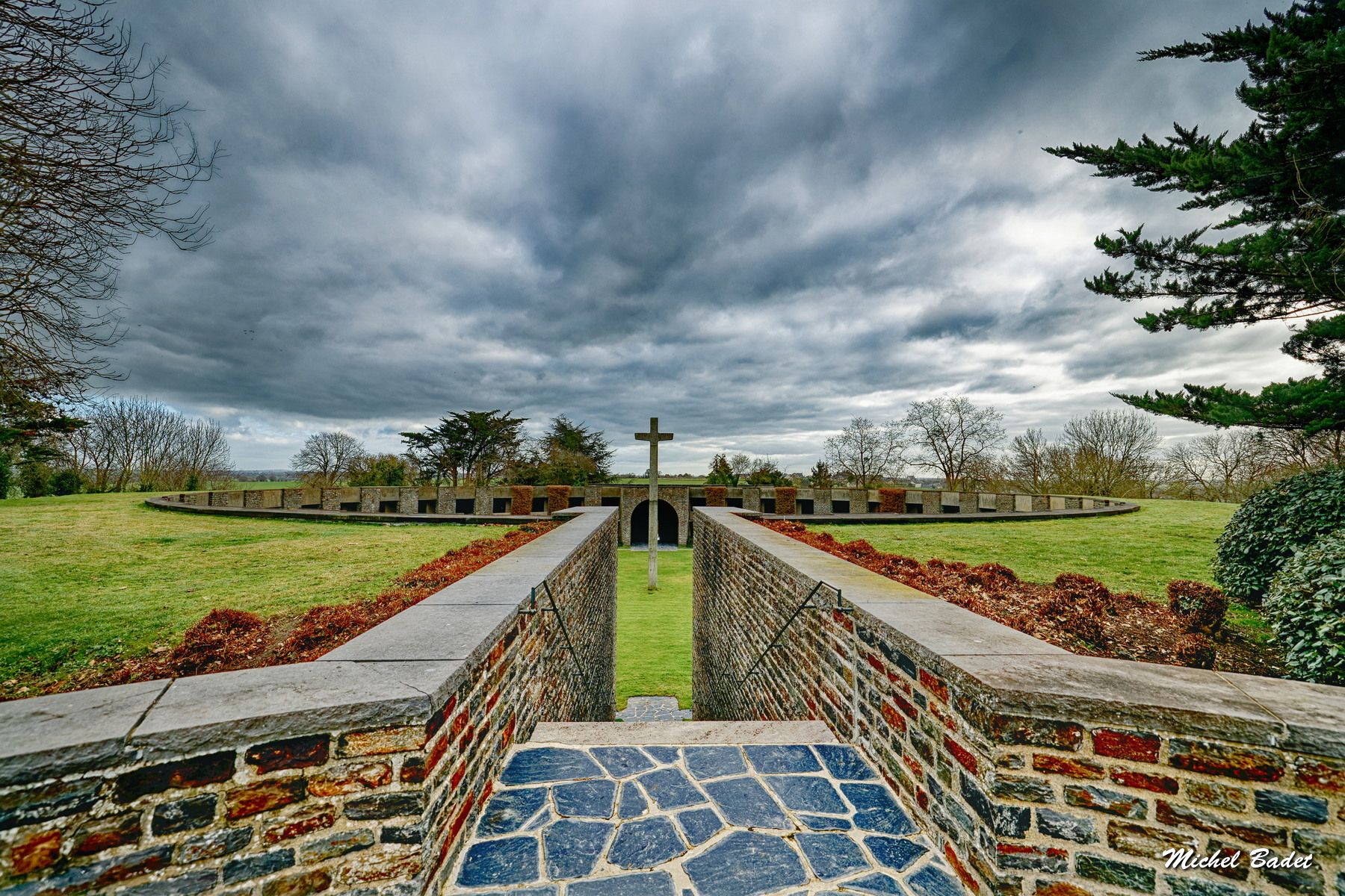 Mont-de-Huisnes German war cemetery, France