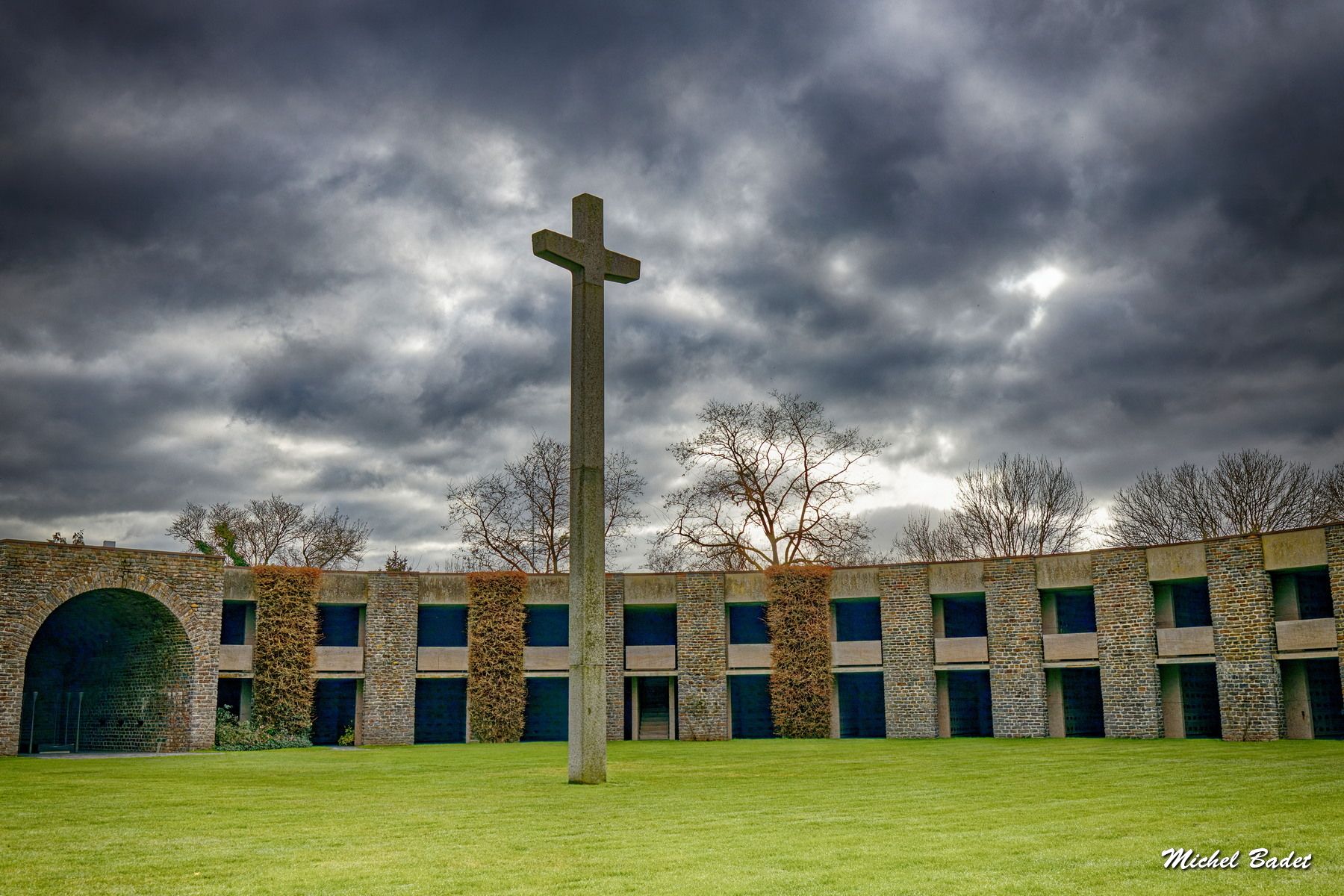 Mont-de-Huisnes German war cemetery, France