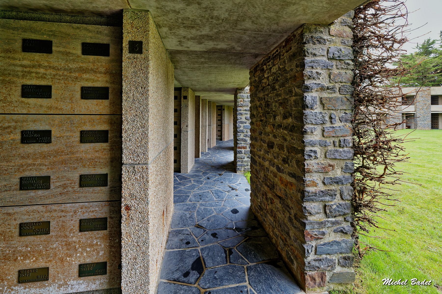 Mont-de-Huisnes German war cemetery, France