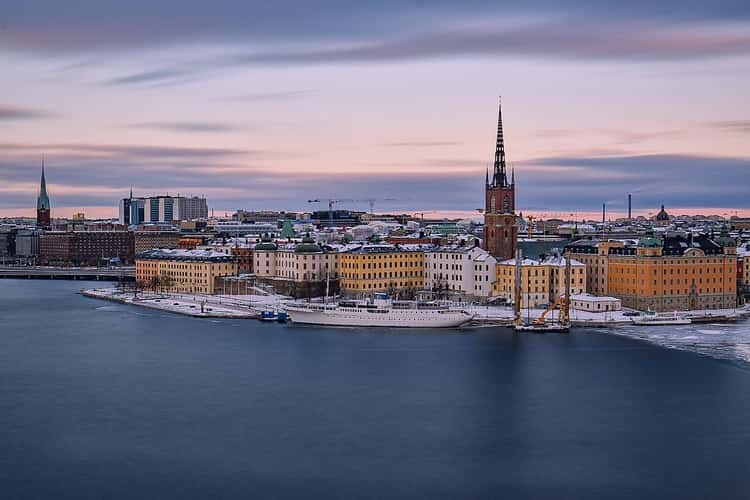 View from Monteliusvägen, Stockholm