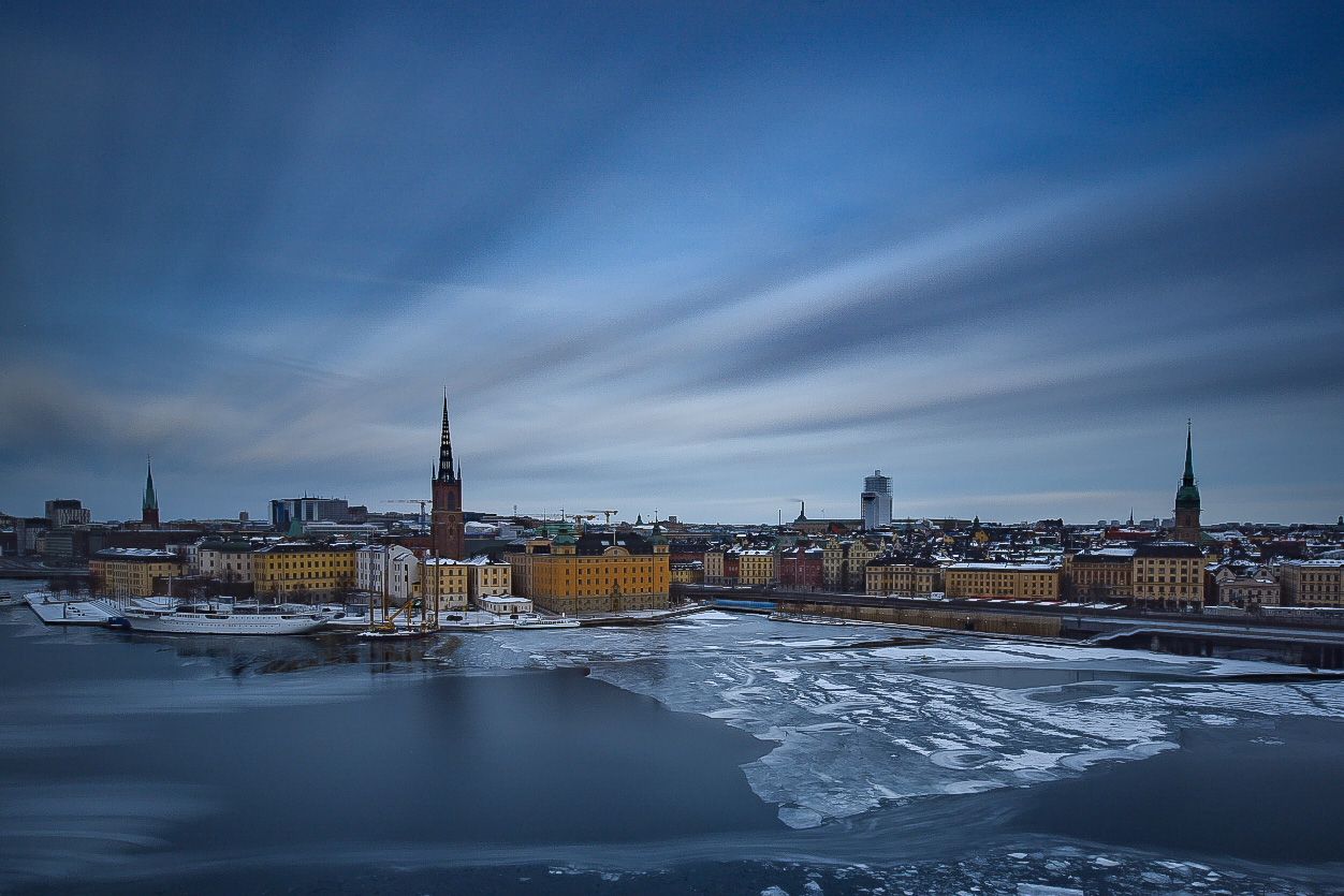 View from Monteliusvägen, Stockholm, Sweden