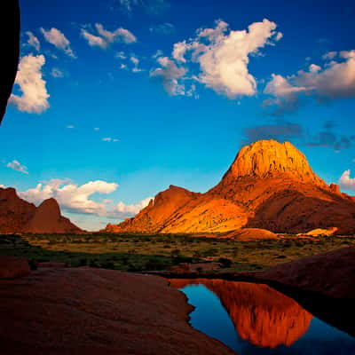 natural pool Spitzkoppe, Namibia