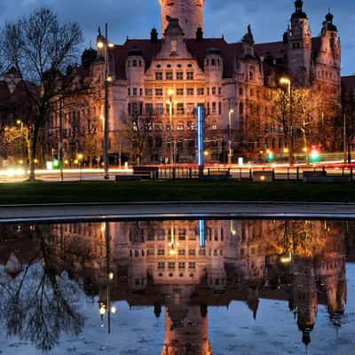 Neues Rathaus Leipzig, Germany