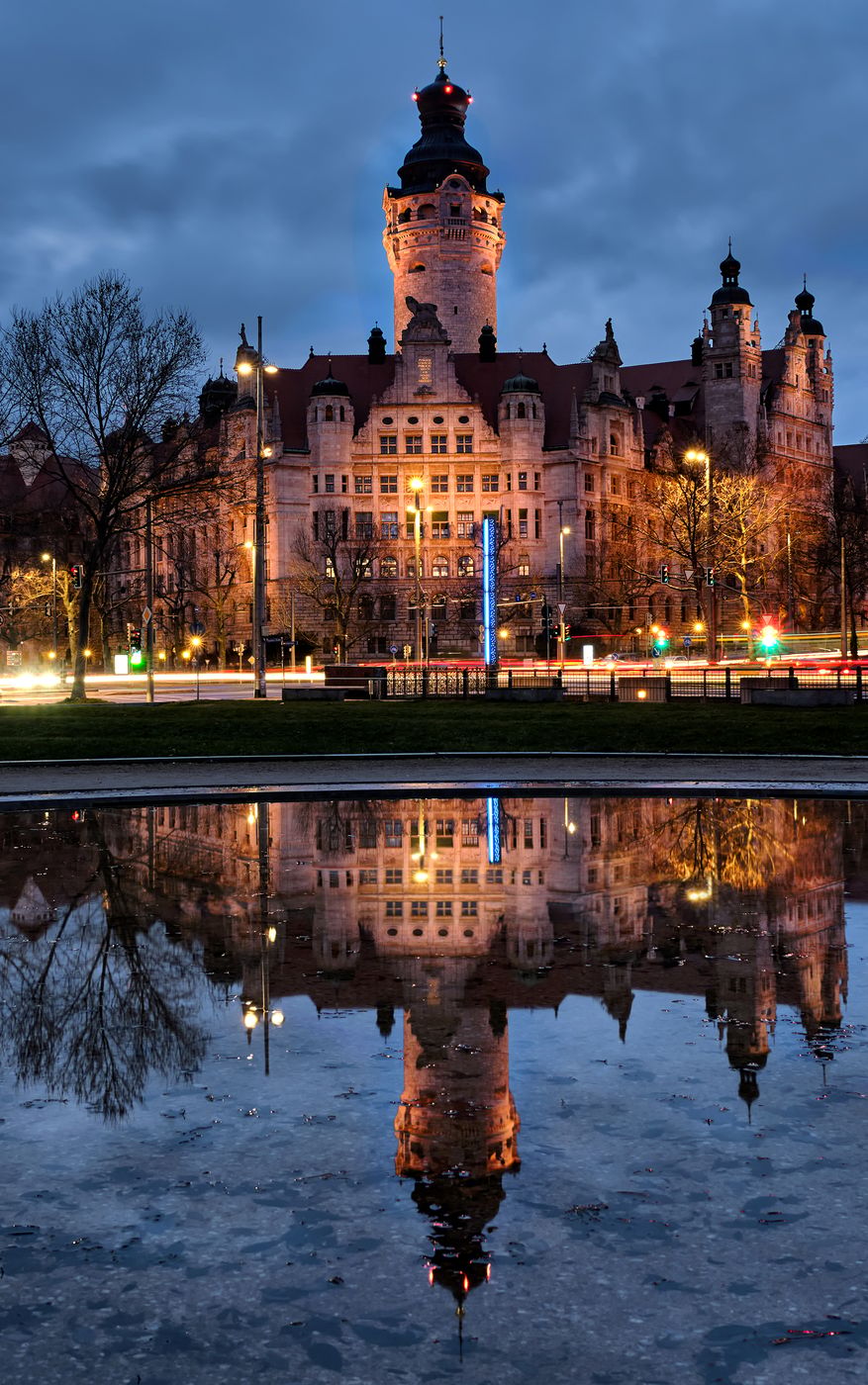 Neues Rathaus Leipzig, Germany