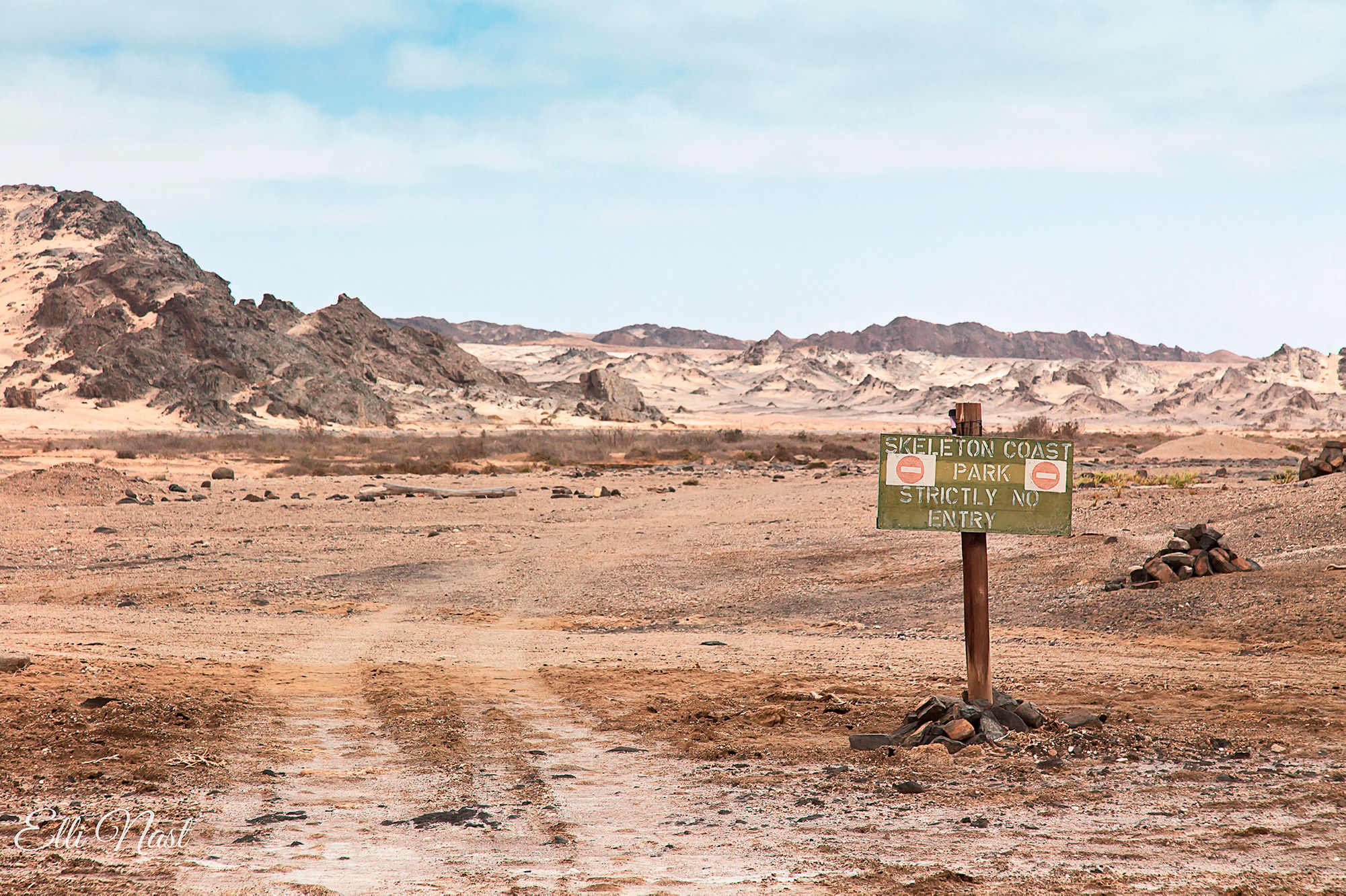 No entry, Namibia